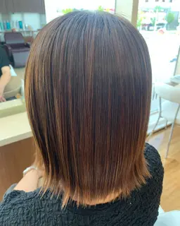 【大好評🌟】カット＋縮毛矯正（髪質に合わせた処理剤込みでうるツヤ髪へ）