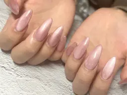 【ハンド💅長さ出し10本(チップ)＋マグネットorミラー】　※甘皮ケア・オフ込み