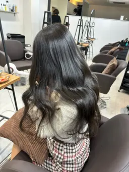 冬限定⛄️❄️透明感カラー‎✨