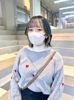 前髪＋顔周りカット✂️