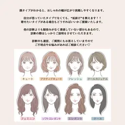 【ペア割】顔タイプ診断®