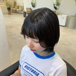 前髪縮毛矯正🎀ポイントストレート