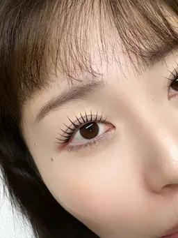 新技術練習モデル　まつ毛パーマ✨