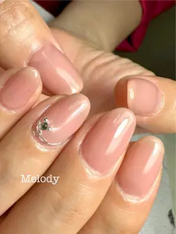 【ハンド】ワンカラーorラメグラデーション　フィルイン