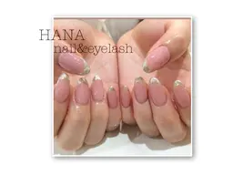 ソフトジェルオフ込みフレンチネイル（バーチャル、スキニーフレンチ＋550円）