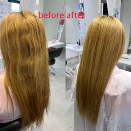 【ブリーチ毛の方】縮毛矯正モデル