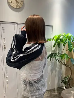 ブリーチなしダブルカラー