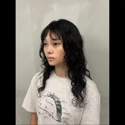 【口コミしてくれる方限定‼️️📝】カット✂️+パーマ🌀+システムのサッシェプレゼント🎁