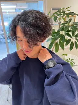 🩶カット+パーマ