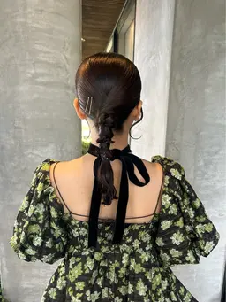 お呼ばれヘアセット 🩰