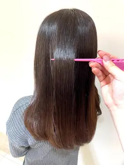 🩶 縮毛矯正 + ラメラメ3stepトリートメント 🩶