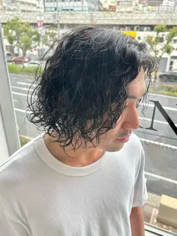 ⭐️メンズ　似合わせカット＋スパイラルパーマ＋内部補修トリートメント⭐️限定特価価格！