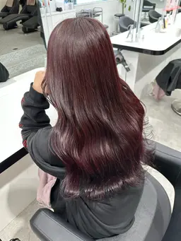 🎓ミニモ学割🎓ワンカラー➕オリジナルトリートメント+コテ巻き仕上げ🪄