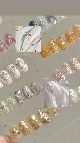 torom完全おまかせうるうるデザインネイル(オフ込み)(オフなし可)(お色味相談不可)