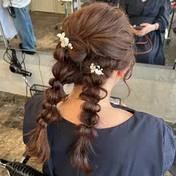 レディースヘアセット🌺