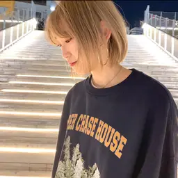 ブリーチリタッチ+透明感カラー+トリートメント