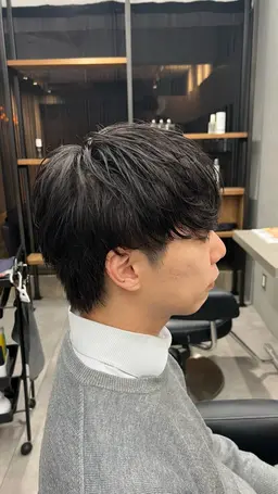 ⭕️当日予約⭕️🔥毎週木曜日限定🔥【🐺メンズウルフカット🐺】➕【✨2ステップトリートメント✨】