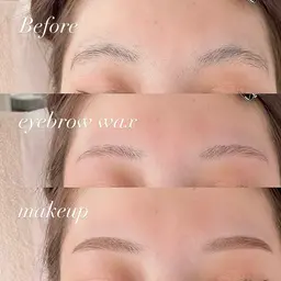 アイブロウワックス脱毛　¥3300