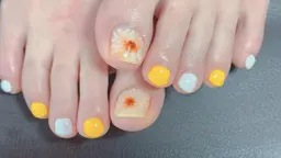 art2本コース(フットネイル/お好きなアート2本まで)