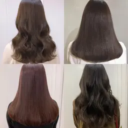 🌟初回🌟黒染め･色素落とし(ブリーチではありません)＋艶カラー＋オイルトリートメント