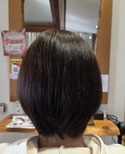 ショート　　白髪染め