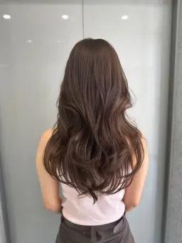 🇰🇷韓国風にしたい方🇰🇷韓国風レイヤーカット✂️➕上品カラー🪞➕くびれ巻き🤎