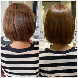 【カット＋コスメ低温縮毛矯正＋3Stepトリートメント】