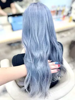 【ブリーチ1回】激カワ!!最上級ブリーチカラー🍒トリートメント!!🐚🧜🏽‍♀️💙