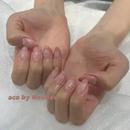 フレンチネイル❬　初回オフ無料　❭（オフあり）✦ パラジェル使用　※ベースクリア使用