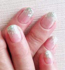 【✨初回限定✨】ハンドジェルネイル　ラメグラデーション(オフ無し)