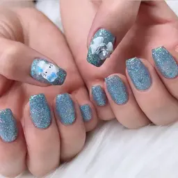 ◽︎ワンカラーor ラメグラデーション