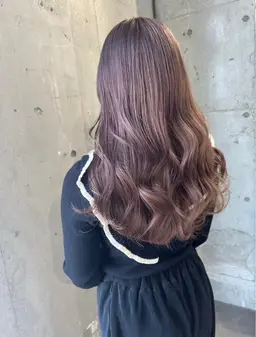 ブリーチ1回+オンカラー+トリートメント