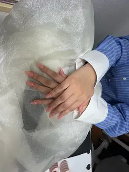 長さだしワンカラー🦩ジュニア練習