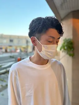 メンズヘアセット　1100円