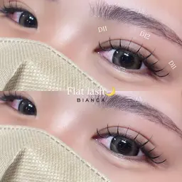 フラットラッシュ上120本🤍オフ無し