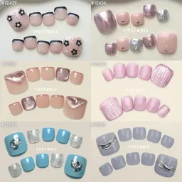 《フットネイル》マグネット/トレンドアート─約100種類から選択（他店様オフあり+1000円）