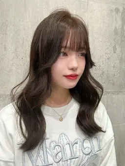 ✔️人気𝒎𝒆𝒏𝒖🥨【ブリーチなしダブルカラー】明るさ&透明感up✦.*