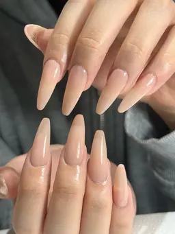 ♡3月限定♡ チップ長さ出し＋ワンカラー　　　　【オフなし】