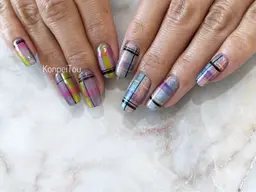 《再来店》やり放題デザインコース【ケア+他店/自店ジェル付け替えオフ込み】持ち込み画像は個別でご相談ください。