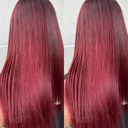 ブリーチした髪の毛でもかけれる縮毛矯正✨️酸性ストレート