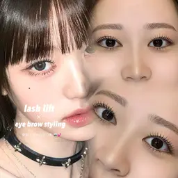 まつ毛パーマ × アイブロウスタイリング 🕯️✨