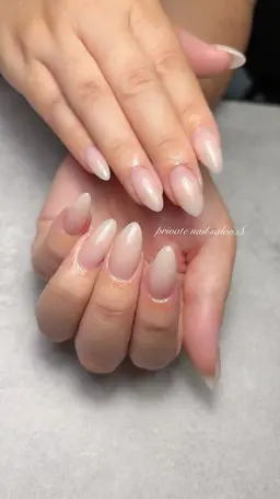 カラーパウダー長さだしワンカラー／ご新規様ジェルオフ無料