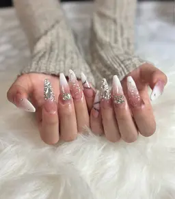 【全員】10本チップ長さ出し💅🏻150分持ち込みアートコース🎀🤍ྀི(オフ・ケア込み)