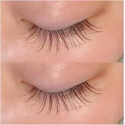 ◇フラットラッシュ〈ニュアンスブラウンカラー〉100​〜​120本[オフなし］✨トリートメントコーティング仕上げ✨