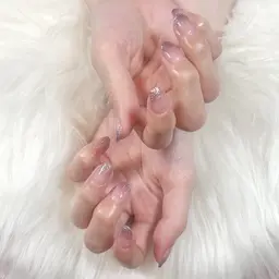 ハンド✋🏻オフなし ワンカラーorラメグラ