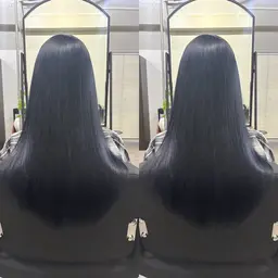 美髪【縮毛矯正】＋トリートメント※ロング料金無料※16500円