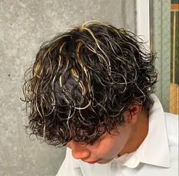 【👑差別化パーマ👑】カット+パーマ+メッシュ