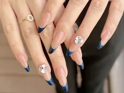 オフ有り🈶ハンド🖐🏻💕【フレンチメニュー🫧 】恵比寿/パラジェル変更可🙆🏻‍♀️♡