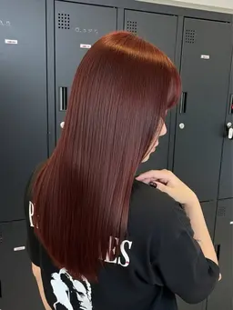 【平日限定】艶カラー＋髪質改善ストレート🏅　美神特化クーポン