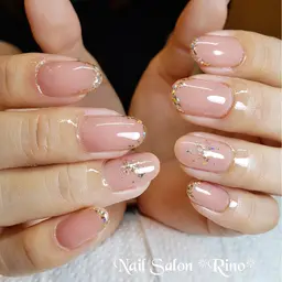 定額★先端ラメオフィスネイル